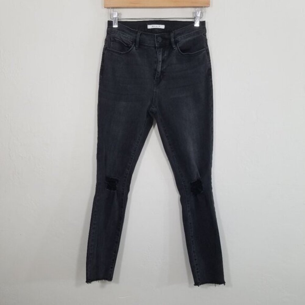 PacSun High Rise Jegging Distressed Stretch Jeans Black Size 26
